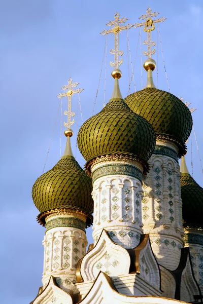 Куполи Православна Церква — стокове фото