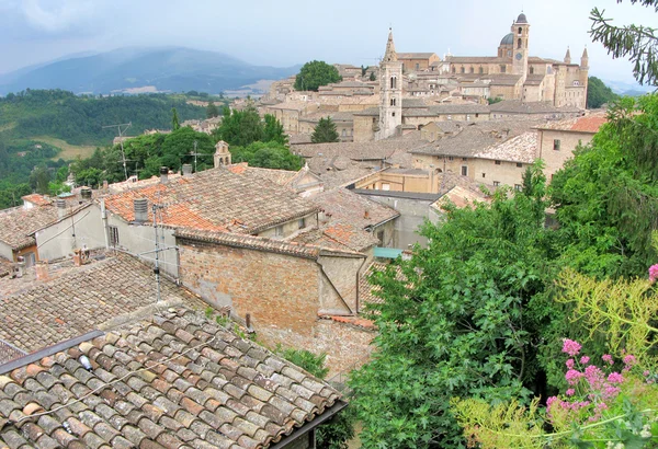 Urbino na Itália - Patrimônio da Unesco — Fotografia de Stock