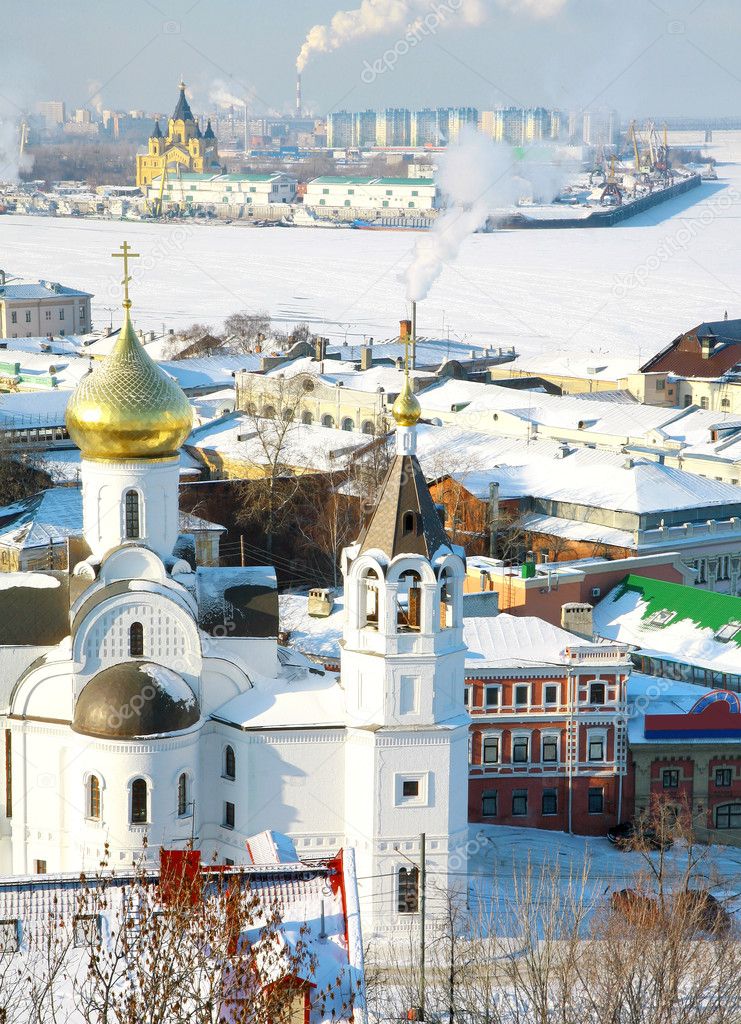 February view of Church Kazan Icon of the Mother of God Nizhny N