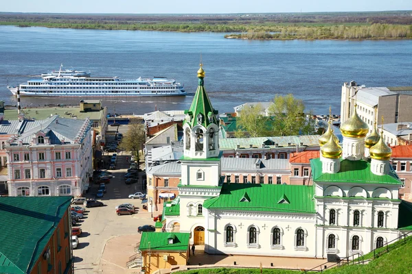 Lente in Nizjni novgorod in Rusland — Stockfoto