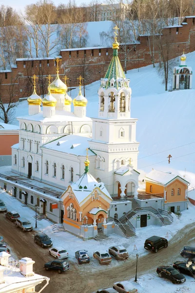 Igreja João Batista Nizhny Novgorod Rússia — Fotografia de Stock