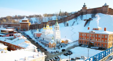 Şubat kremlin nizhny novgorod Rusya göster