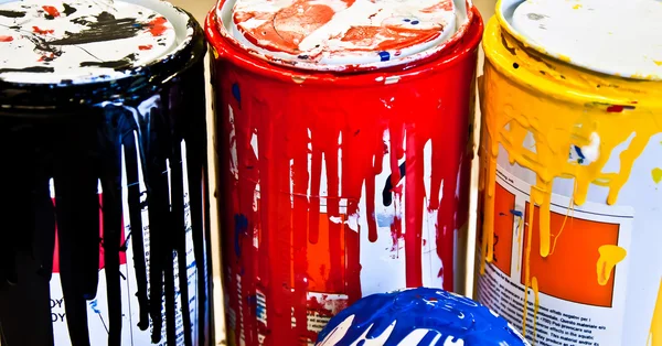 Colori di vernice — Foto Stock