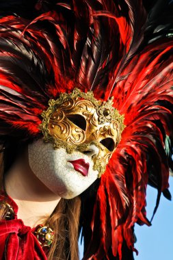 Venetian carnival clipart