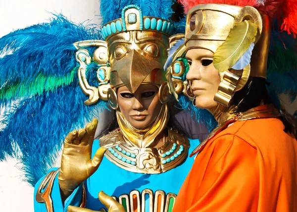 Maschere di Carnevale — Foto Stock