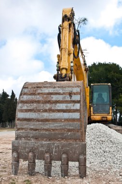 Excavator arm clipart