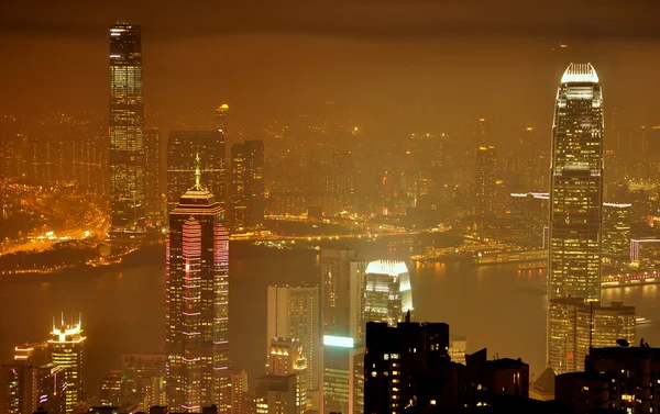 stock image View of Hong Kong from Victoria Hill