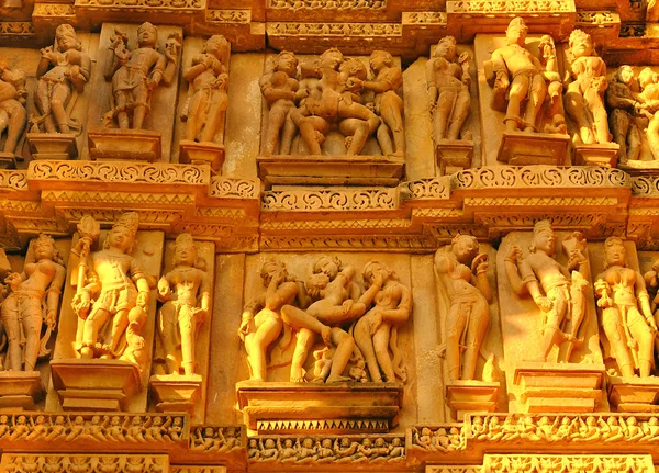 Templom khajuraho — Stock Fotó
