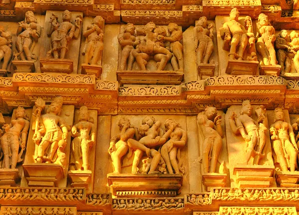 Tempio a Khajuraho — Foto Stock