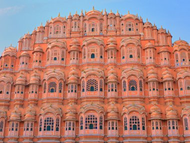 Palace of the Winds in Jaipur. India clipart