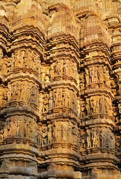 Tempio a Khajuraho — Foto Stock