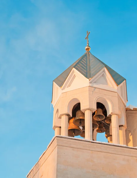 Bell tower of the temple — Stock Photo, Image