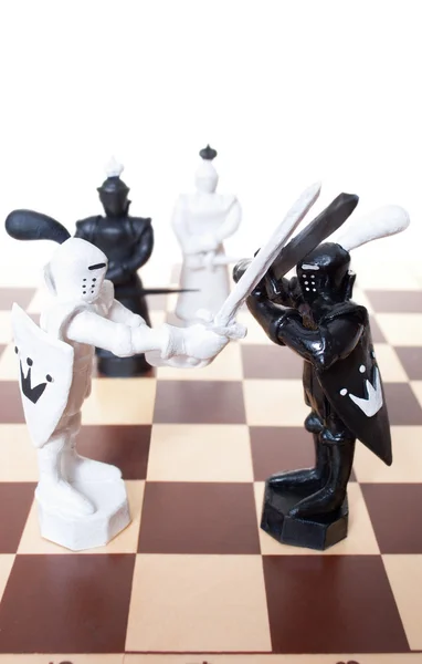 stock image Battle chess