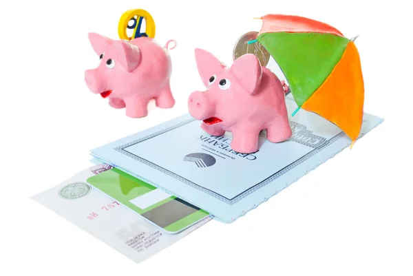 The concept of saving deposits — Stock Photo, Image