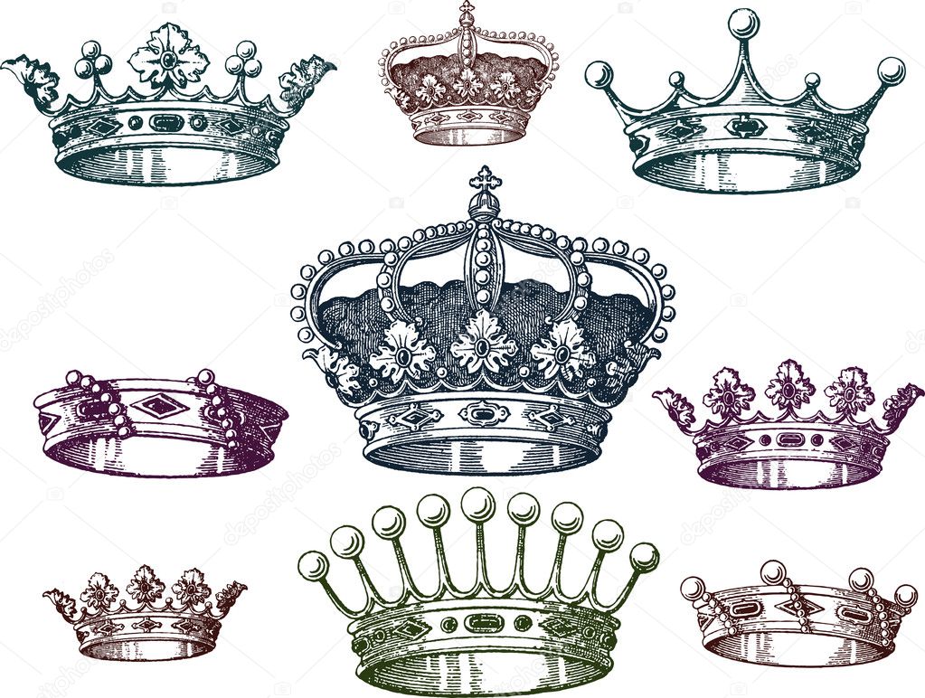 Old crown set