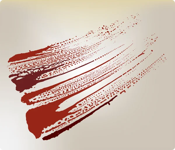 Grunge tache de sang — Image vectorielle