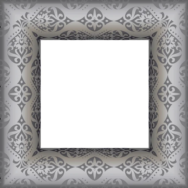 Antique frame - vector illustration — Stock Vector