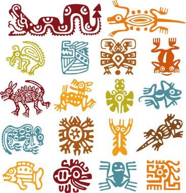 set - Meksika sembolleri