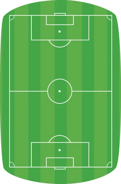 Campo de futebol —  Vetores de Stock