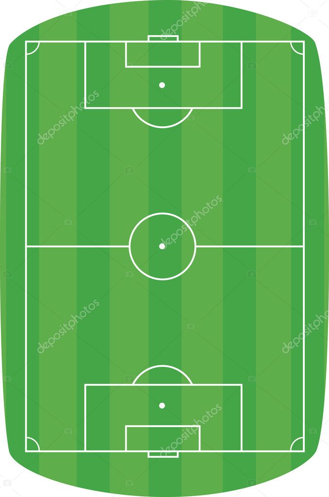 Soccer field Stock Vector Image by ©roverto007 #9862730