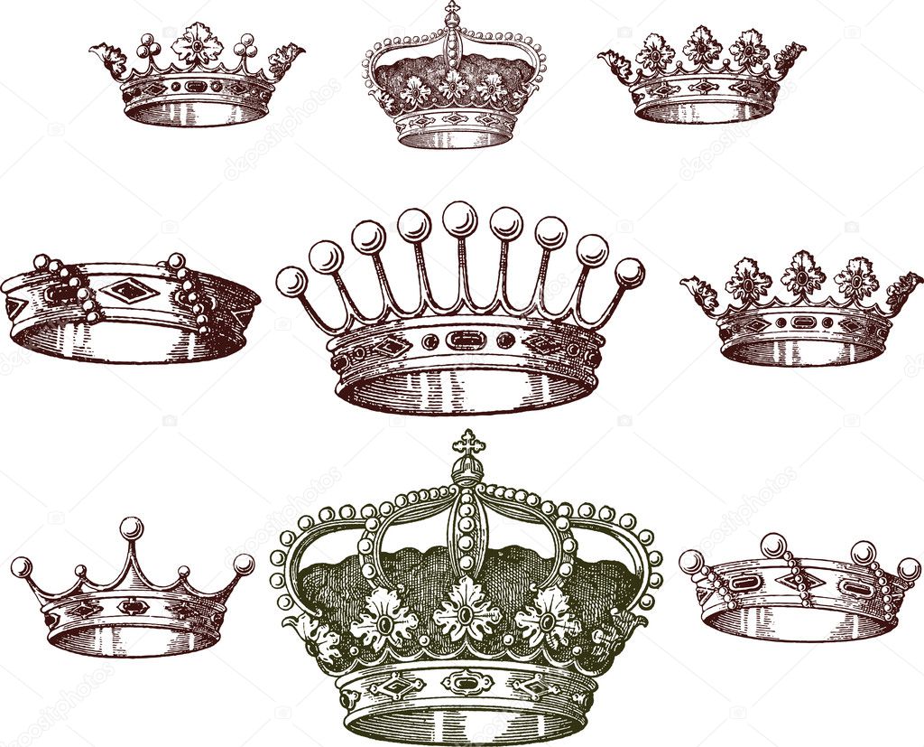 Old crown set