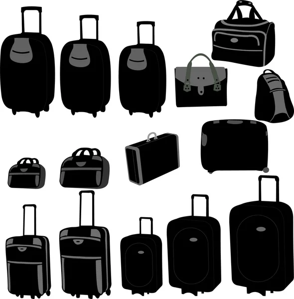 Collecte de sacs - vecteur — Image vectorielle