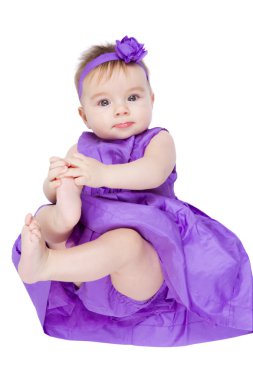 Pretty Baby Girl clipart