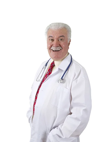 Mischievously Happy Doctor — Stock Photo, Image
