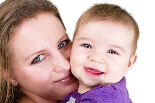 Happy Baby and Proud Mother Stock Picture