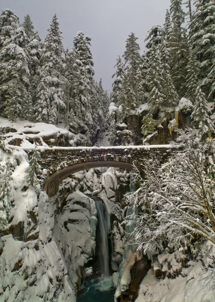 Christine Falls en invierno — Foto de Stock
