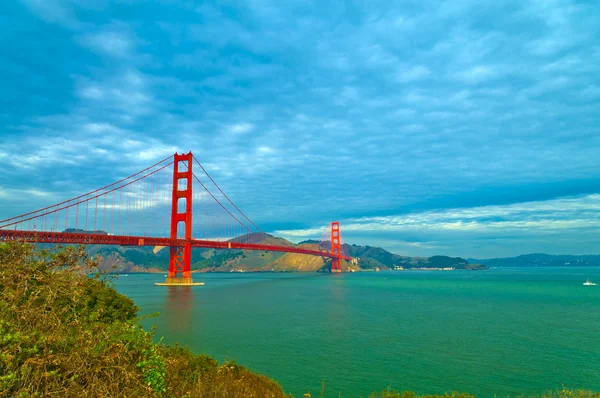 Ponte Golden Gate em Fort Point — Fotografia de Stock