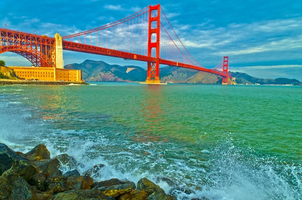 Puente Golden Gate en Fort Point —  Fotos de Stock