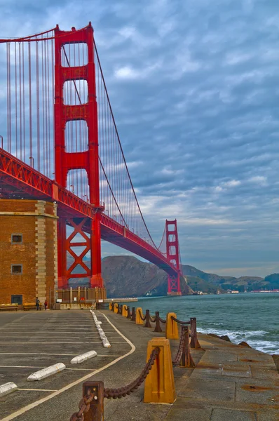Golden Gate Bridge at Fort Point — Stock Photo, Image