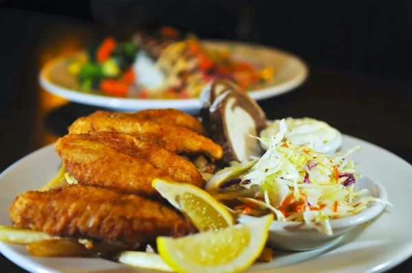 stock image Delicious fish dish