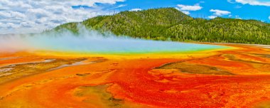 Grand Prizmatik yellowstone bahar