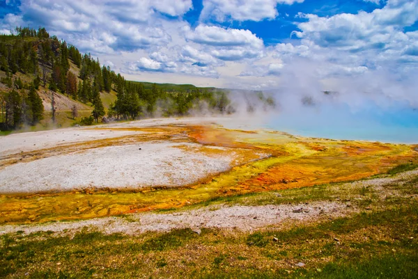 Grand Prismatic Spring Yellowstone — Stock Photo, Image