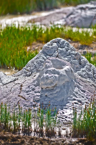 Vulcão lama Yellowstone — Fotografia de Stock