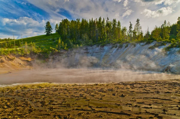 Piscinas térmicas Yellowstone — Fotografia de Stock