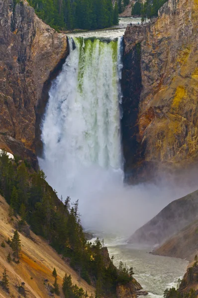 Lowe ' s Yellowstone Falls — Foto de Stock