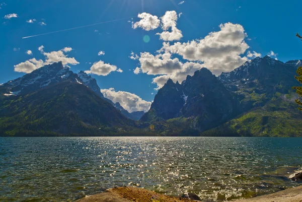 Jackson lake landschap — Stockfoto