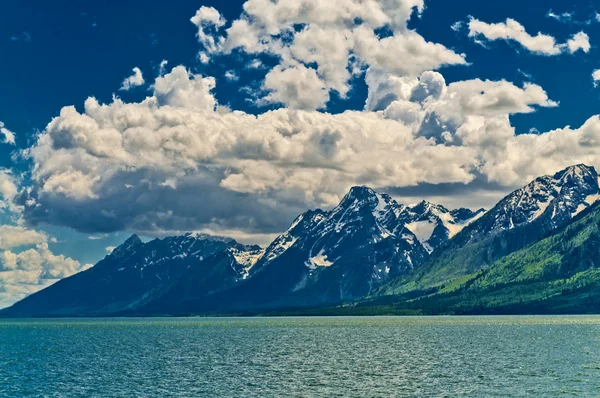 Jackson lake landschap — Stockfoto