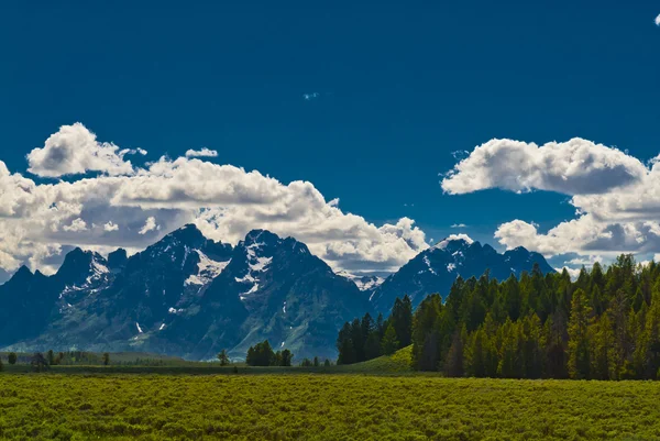 Grand Teton Peaks — Stock Photo, Image
