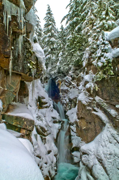 Christine Falls no inverno — Fotografia de Stock