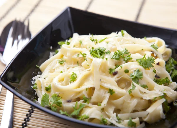 stock image Spaghetti with Cheese and Parsley