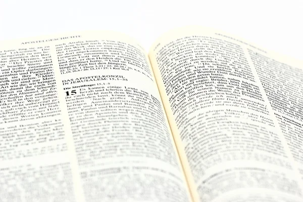 Άνοιγμα της Βίβλου — Φωτογραφία Αρχείου