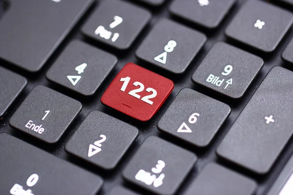 122 键盘 — 图库照片#