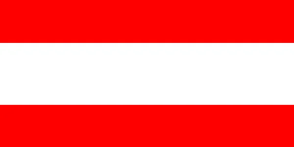 Austria bandera — Foto de Stock