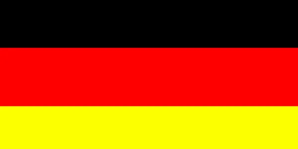 Vlajka Německo — Stock fotografie