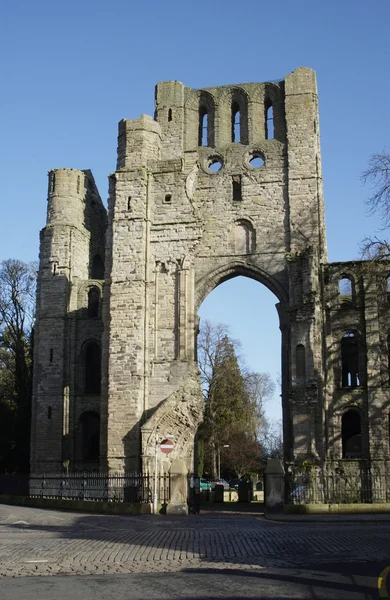 Kelso abbey ruïne — Stockfoto