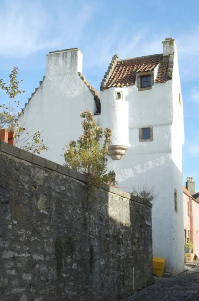 Towerhouse och torn på culross — Stockfoto